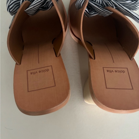 DOLCE VITA Amber Leather Heeled Sandal SZ 7.5 BRAND NEW - Picture 13 of 14